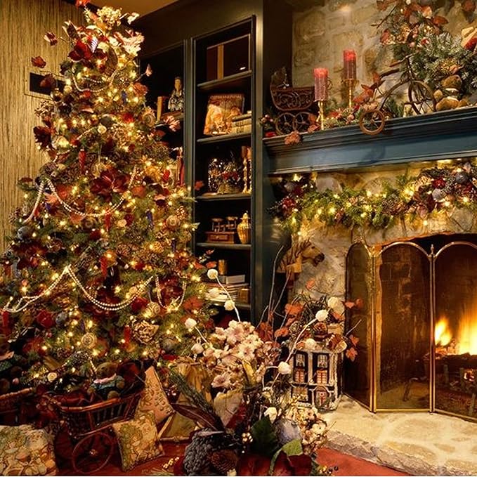 Dazzle Bright Color Changing Christmas Lights, 33ft 100 LED RGB String Lights with Remote & Timer, USB Powered Fairy Lights for Indoor Outdoor Xmas Tree Party Wedding Halloween Decorations