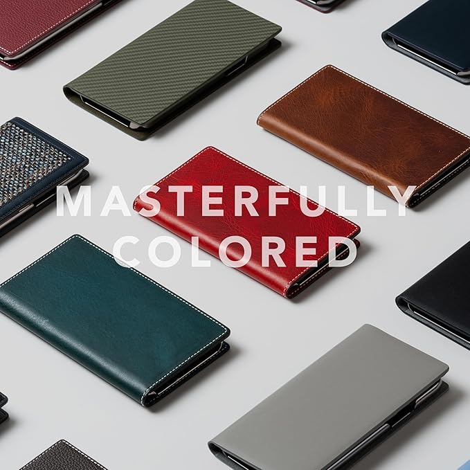 D7 Italian Wax Leather Wallet Case for iPhone 15 - [2-in-1] Handcrafted Detachable Diary Style with Magnetic MagSafe Back Cover, Gift Box Included (Brown)