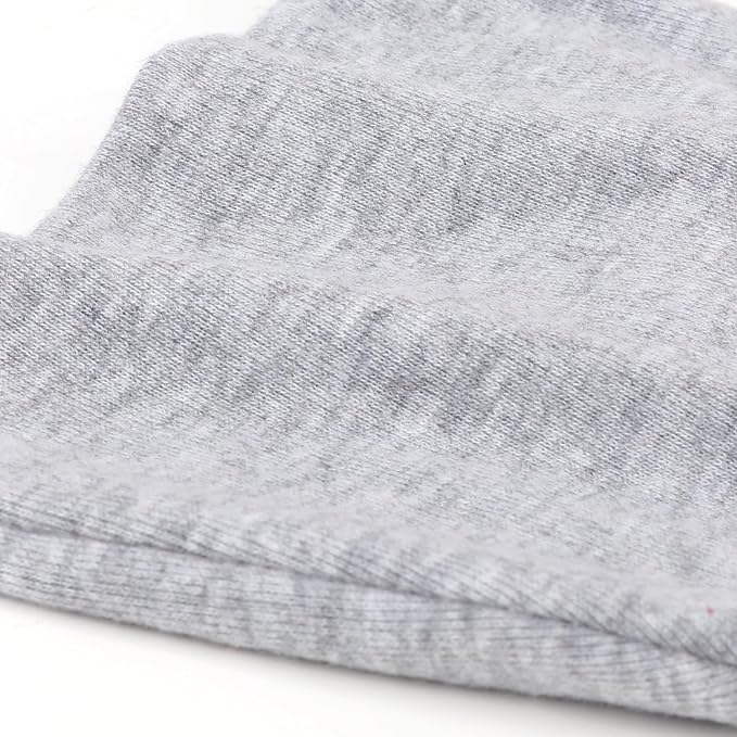 BQUBO Newborn Baby Hats Mittens Set Hospital Hat Beanie Infant Bow Hats Baby Gloves No Scratch Mittens for 0-6 Months