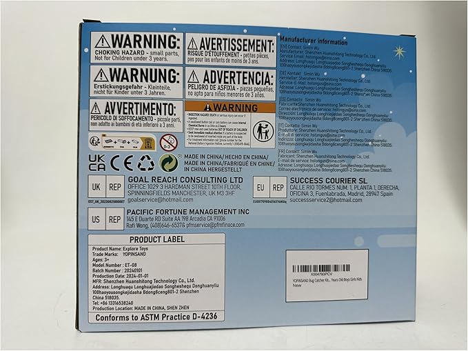 Bug Catcher Kit & Outdoor Explorer Kit for Kids, 10 Pcs Bug Catching Kit with Toy Cage, Backpack, Flashlight, Manifying Glass, Toy Net, Outdoor Exploration Toys Gift for Boys Girls 3-12