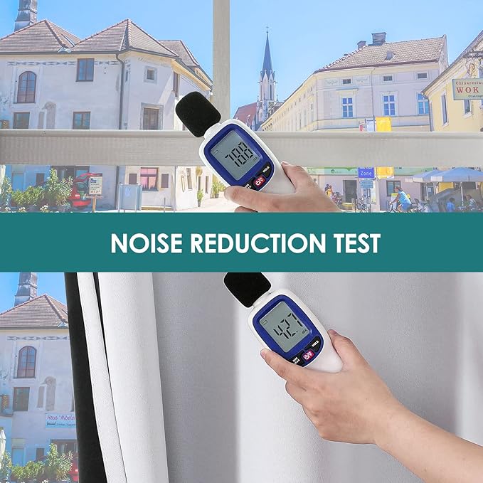 ChrisDowa 100% Blackout Curtains 90 inch Long for Bedroom with Black Liner, 2 Thick Layers Total Blackout Thermal Insulated Grommet Long Window Curtains 2 Panels Set (Greyish White, 52 x 90 Inch)