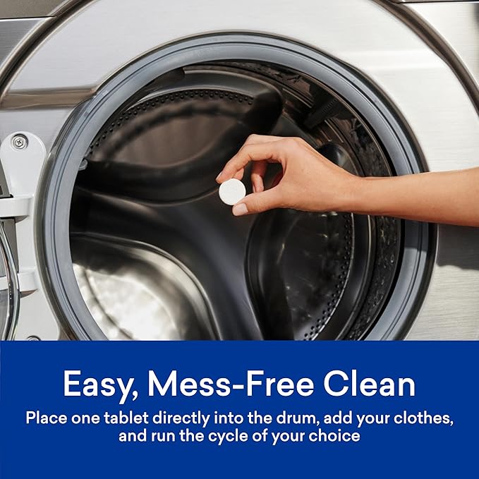 BLUELAND Laundry Detergent Tablets, 60 Count, Plastic-Free Eco-Friendly Pods, Sheets, Liquid Alternative - Fragrance Free and Clear, Natural, Gentle