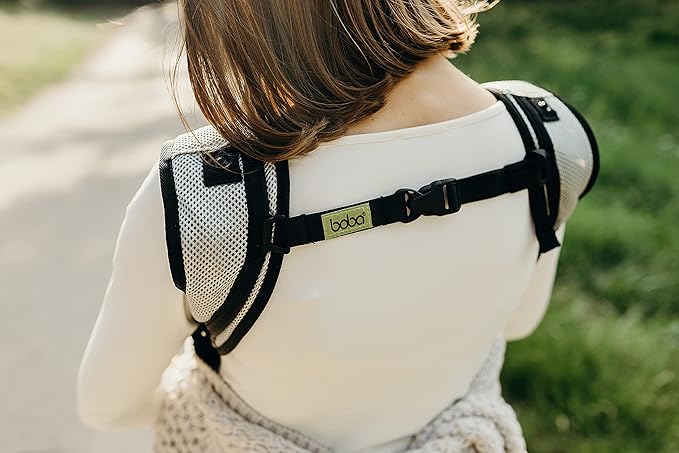Boba Air Ultra-Lightweight Baby Carrier and Toddler Backpack - Baby Hiking Carrier 3 Months (15-45lbs) - Toddler Backpack and Baby Carrier (Grey)