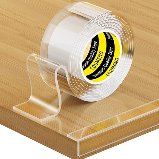 Clear Edge Protector,Safe Corner Protector, Anti-Sharp Edge Protector, for Furniture, Drawers, Tables, Cabinets 1.18inX6.56FT