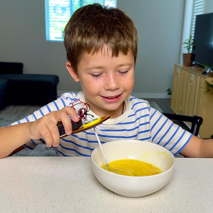 Butterfly EduFields STEM Kit 10-in-1 Science Experiments & Projects for Kids Ages 5-12 | Engineering Building Toy, Electronic Motor Robot Craft for Boys & Girls, Outdoor Summer Gift