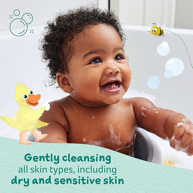 Childs Farm Baby Body Wash, Unfragranced, Gently Cleanses, Suitable for Newborns with Dry, Sensitive and Eczema-prone Skin, 8.4 Fl Oz