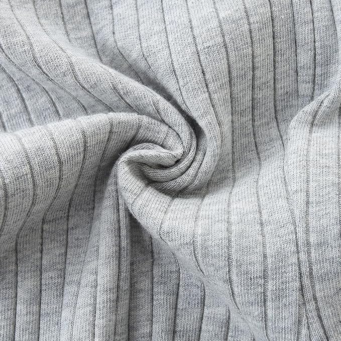 Baby and Toddler Girl's 5 Pack Cotton Ribbed Pull On Pants Leggings 0-4 Years